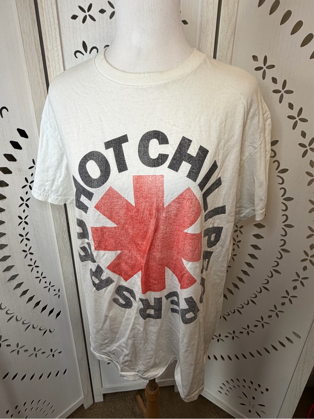 Red Hot Chili Peppers 100% Cotton Logo Tee